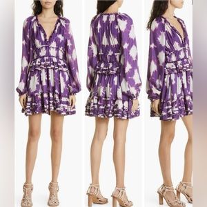 ULLA JOHNSON Women’s Emery Silk Dress Size 8 NEW WITH TAGS CURRENT SEASON!!